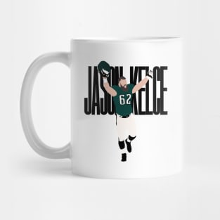 Jason Kelce Painting Mug